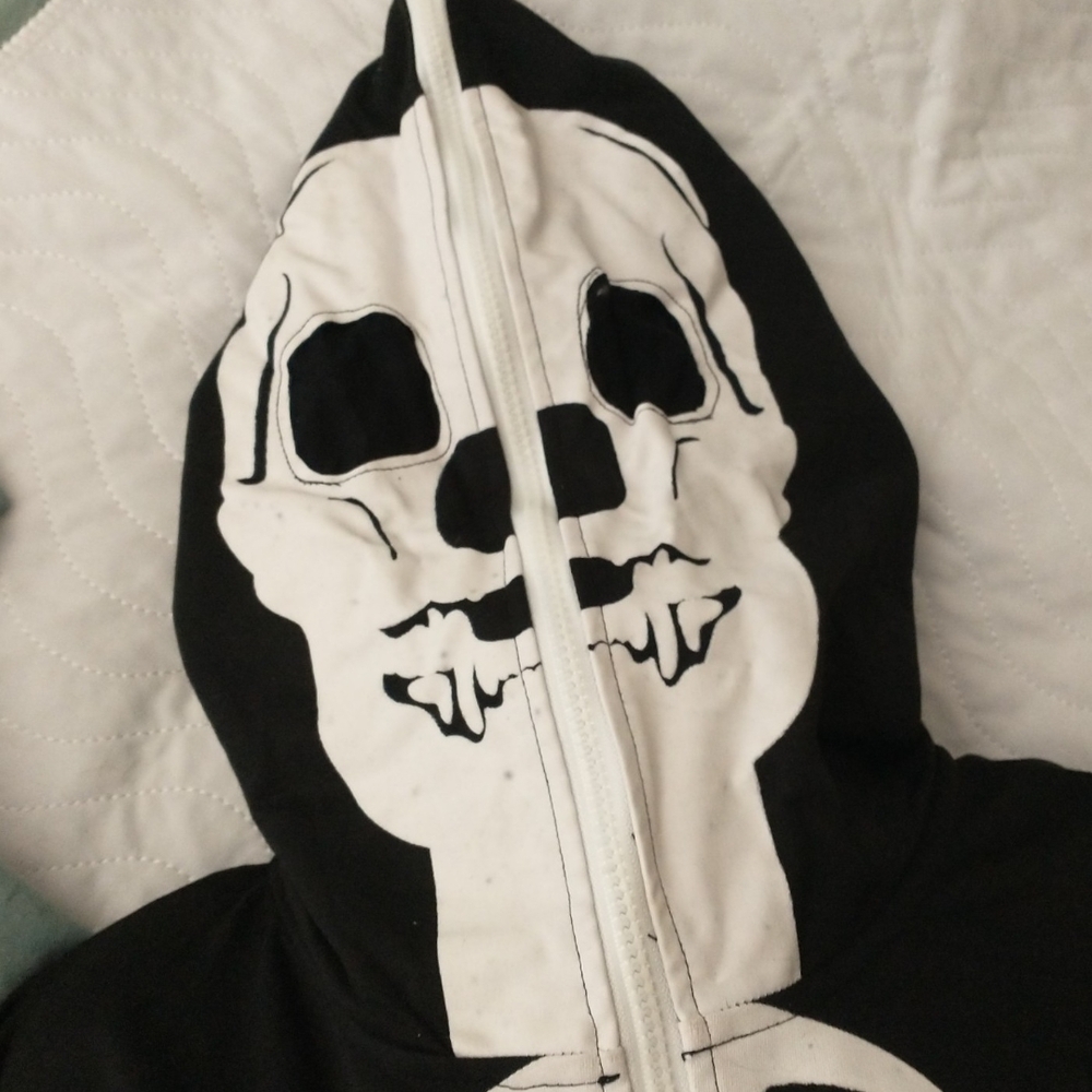 SOLD - Tipsy Elves Skeleton Jumpsuit/Onesie, NWT, Unisex Adult, XL - Picture 5 of 12